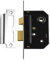 Union Locks 2294 Mortice Bathroom Lock 63mm - Chrome Finish