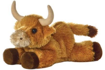 Aurora World Ltd Mini Flopsie Toro Bull, Brown, 8-inch