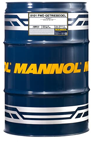 MANNOL 8101 FWD Schaltgetriebeöl 75W-85 API GL-4, 60L | Verschleißschutz für lange Lebensdauer, mit API MT-1 und ISO 12925-1, für europäische und asiatische Schaltgetriebe