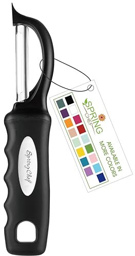 Spring Chef Premium Schwenkbarer Gemüseschäler