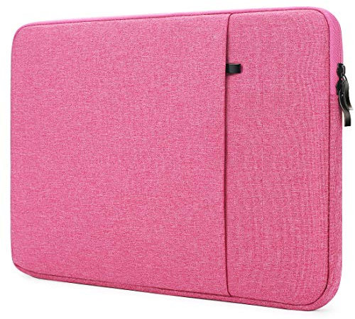 NIDOO 13 14 Laptop Sleeve Case Notebook-Hülle Klassische Tasche Schützende für 14 MacBook Pro M2 M1 / 14 ThinkPad X1 Carbon Gen 11/14 ThinkPad X1 Yoga Gen 8/13,5 Surface Laptop 5 4, Rose