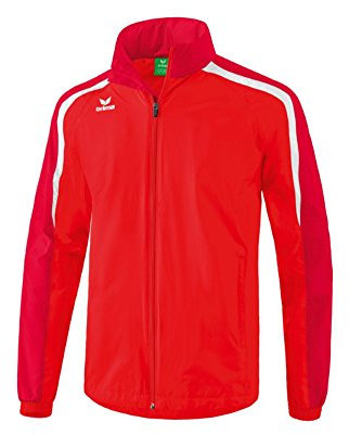 ERIMA Jungen Allwetterjacke Allwetterjacke, rot/dunkelrot/weiß, XXXL, 1051802