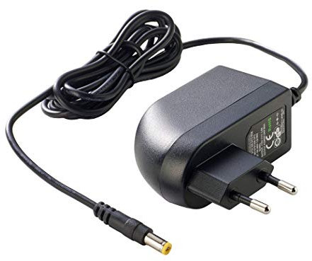 PremiumCord Universal Netzteil 230V/ 9V/ 2A DC, Netzadapter AC/DC, Stromadapter und Stromkabel für Router und weitere 9V-Geräte, Ausgangsstecker 5, 5mm/ 2, 1mm, ppadapter-61