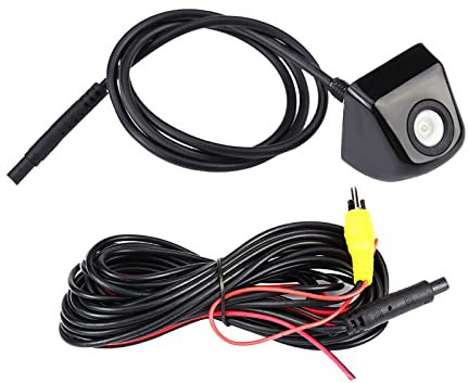 car reversing cameras for cars reverse camera Rear View Camera kit, Car CCD Rear View Camera Backup Parking Night Vision Rearview Camera Waterproof(Black)