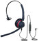 Headset for Panasonic KX-T7730 KX-T7731 KX-T7735 Digital Telephone Home Office Call Centre Noise Cancelling Mic Comfortable Headband 2.5ml Jack Lead EAR510 QD011 Single Ear