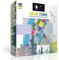 PuzzleMap New York (Manhattan) Puzzle Stadtplan | XXL 500 Teile | Mit Booklet & Faltkarte | 48x68cm Motivgröße | Reiseführer Geschenk Souvenir