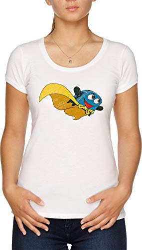 Mutiger Kleiner Toaster - Weit Fliegen Damen T-Shirt Weiß Women's T-Shirt White