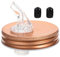 Mason Jar Pour Spouts Lids Oil Liquor Pour Spout Dispenser Lid Stainless Steel Canning Lids for Mason Jars(70mm)