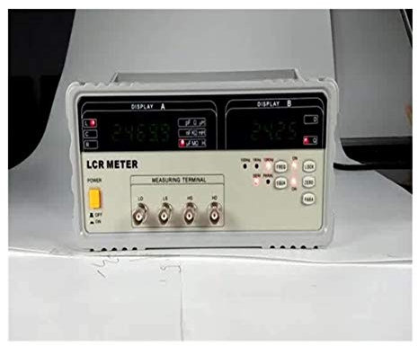 ZHELLY Misuratore Digitale LCR 10KHz MCH-2811C Misuratore di Test 100Hz-10KHz, Test L-Q, C-D, R-Q