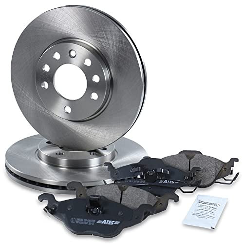 ATEC Germany Bremsenset Vorderachse inkl. Bremsscheiben Ø 280 mm Belüftet + Bremsbeläge Vorne Kompatibel mit OPEL ASTRA G (T98) (F70)