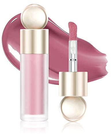 Ofanyia Liquid Blush, Soft Cream Blush Face Makeup, Moisturizing Lightweight Blendable Feel, Natural-Looking, Easy to Blend Soft Velvet Liquid Blusher for Cheek (03#)