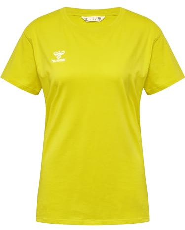hummel Damen Hmlgo 2.0 S/S Woman T-Shirt, Blazing Yellow, XS EU