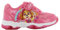 PAW Patrol Schuhe Mädchen von 2 bis 6 Jahre, LED Leuchtschuhe mit Skye Motiv 30 EU, Blinkende Kinderschuhe Turnschuhe mit Licht, Sneaker ideal für Schule und Freizeit, Weis Rosa