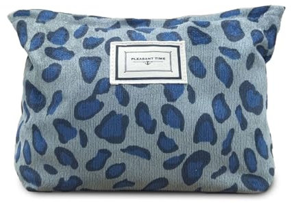 YEJAHY Trousse de Toilette, Trousse de Maquillage en Velours côtelé, Trousse de Maquillage Portable de Voyage, Petite Pochette, Rangement Organisateur, pour Femmes Filles (Style 4)