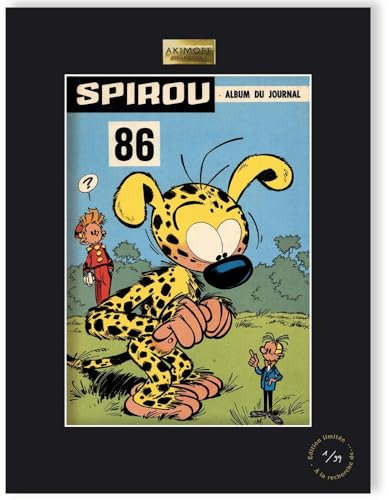 Poster aus der Kollektion Akimoff Spirou & Fantasio, Riesen-Marsupilami, 1962 (30 x 40 cm)