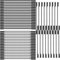 54pcs Dekupiersägeblatt 3 Zoll Stift 15/18/24 Zähne Laubsägeblatt für Dekupiersägen Elektrowerkzeugzubehör Dekupiersäge Sägeblätter zum Schneiden von Holz Kunststoff Metall