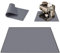 Coffee Machine Mat, Silicone Coffee Machine Pad with Particles On The Surface, 48x30cm/18.8x11.8in Silicone Mat Coffee Maker, Anti Slip Silicone Coffee Machine Pad, Kitchen Coffee Machine Drain Pad