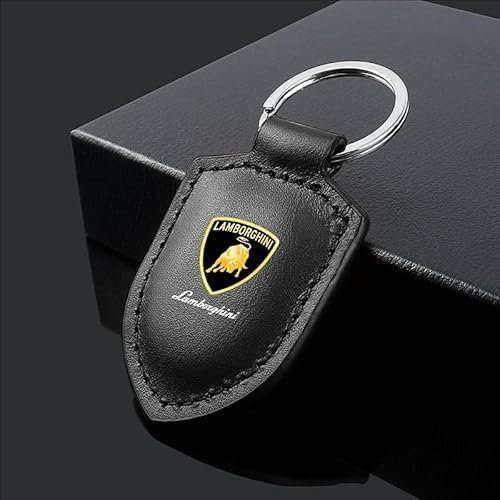 HSHTTKL Auto Schlüsselanhänger für Lamborghini,aus Metall, Elegant Personalisierter Schlüsselanhänger,B