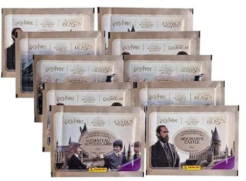 Panini Harry Potter Sticker Guide 3 Schloss Hogwarts / 10x Stickertüten (Deutsche Version)