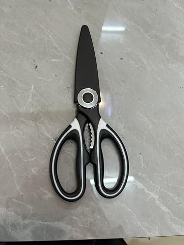 Forbice da Cucina Professionale – Acciaio Inossidabile 304, Manico Ergonomico Antiscivolo con Perno Rinforzato