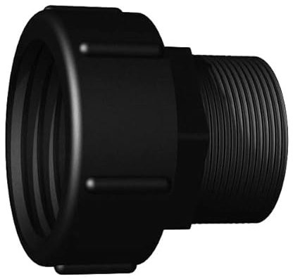 RACCORDO SALVA CISTERNA SOSTITUTIVO VALVOLA IBC CON BOCCHETTONE 75mm - USCITA 2 MASCHIO