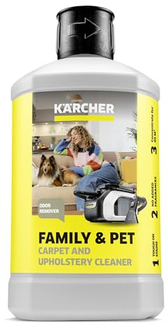 Kärcher Family & Pet Carpet & Upholstery Cleaner, 1L