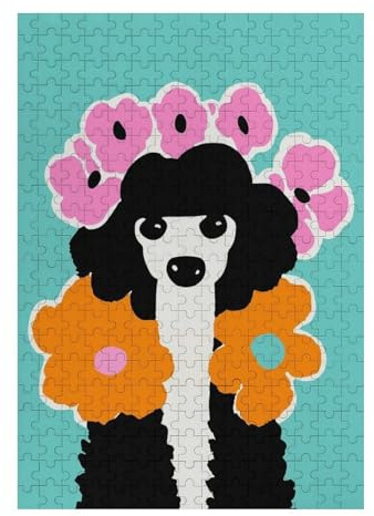 Puzzle Für Erwachsene1000pcs(38x26cm) Poodle Dog Nature Lover Puzzle Für Erwachsene Familienspiele Heimdekoration Geschenke Für Freunde Und Familie 1000pcs(38x26cm)