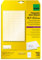 Sigel LA360 Adress-Etiketten transparent, 45,7 x 21,2 mm, 1200 Etiketten = 25 Blatt, abgerundete Ecken