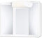 JOKEY armoire à glace Angy - Largeur 59 cm – blanc – avec éclairage - blanc – miroir de salle de bain