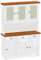 Highboard Kirschbaum Weiss Rio Classico Esszimmer Holz Pinie Massivholz Echtholz Farbe wählbar Brasilmöbel