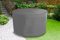 Bosmere U523 brandneue Thunder Grey 6-8 Sitz Rundschreiben Patio Set Abdeckhaube, grau