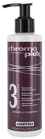 Osmo Chromaplex Fibre Bond System Bond Sustainer 3 Haarspülung / Haarpflegemittel, zur nachhaltigen Kopfhaut- und Haarpflege, 200 ml