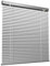 Victoria M. Persiana de Aluminio, Veneciana Fijación sin Taladrar, Incluye Clips de Sujeción Klemmfix, 65 x 130 cm, Plata