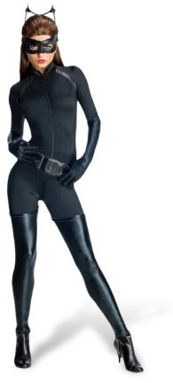 Rubie's Batman Damen Kostüm Catwoman mit Maske zu Halloween Karneval Gr.XS