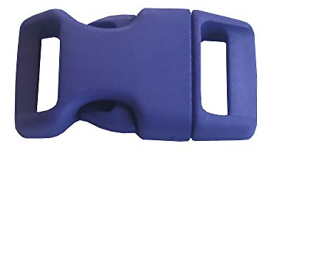 PARACORD PLANET 5/20,3 cm Konturierte Seite Release Schnallen in Verschiedenen Farben – Wählen Sie aus 5, 10, 20 & Pack Größen, Deep Purple, 5 Pack