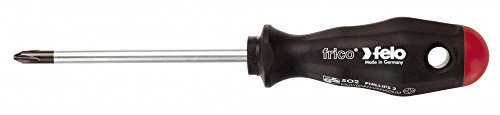 Destornillador tipo Philips Felo Serie 500 Frico , rojo & negro, PH0 x 60mm