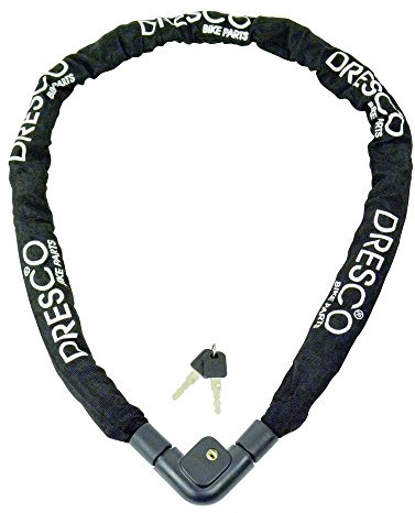 Dresco 5250205 Kettenschloss 150 cm Durchmesser 10 mm mit 2 Schlüssel