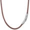 PROSTEEL 18 inch Choker Chains Wax Rope Necklace Brown