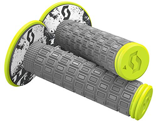 SCOTT 269305-5776 Mellow + Donut Motocross Griffe, grau/Neongelb