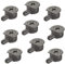 Gedotec Möbelverbinder Exzenter Schrank-Verbinder ONEFIX | Verbindungsbeschlag Kunststoff schwarz | Eck-Verbinder für Holz-Dicke ab 15 mm | MADE IN GERMANY | 20 Stück - Korpus-Verbinder für Möbel