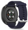 SeaFicco Cinturini in Silicone Compatibile con Polar Pacer/Ignite 2 /Ignite/Unite, Universale 20mm Cinturino di Ricambio Cinturini dell'orologio a Sgancio Rapido Sportivo (L, Blu Scuro)
