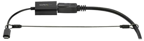 StarTech.com 20-Pack Security Cable Tethers for Adapters & Dongles - Universal Cable Adapter Tether - Tether Cables - Adjustable Length Anti-Theft Cable Tether Lock Kit - Steel (CONNLOCKPK20)