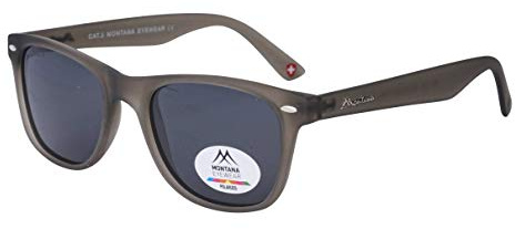 Montana Eyewear Unisex MP10B Sonnenbrille, Grau, 53