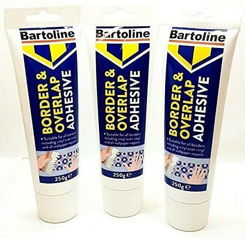 Bartoline 2 X 3 PCS Border & Overlap Adhesive Vinyl Wallpaper Repairs Interior 250G