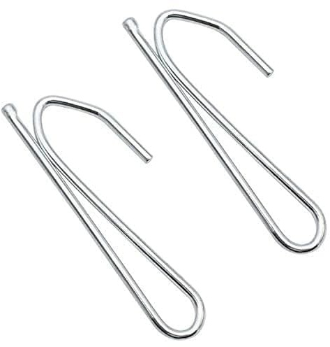 30 Pcs Gardinenhaken Metall Vorhang Haken Vorhanghaken | Metall Prise Falten Haken für Fenstervorhänge Türvorhänge und Duschvorhänge