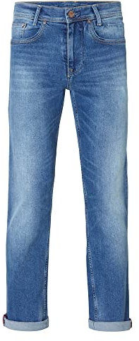 Petrol Industries Herren Jeans Regular Fit Riley - Jeanshose - Herrenbekleidung - Blau - W30L30