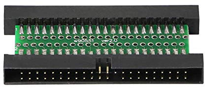 GINTOOYUN IDE Adaptateur de disque dur 44 broches mâle vers mâle pour ordinateur portable IDE 2,5 44 broches