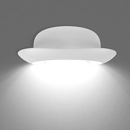 KAWELL Kreativ 12W Modern Wandlampe LED Wandleuchte LED Wandbeleuchtung | Innen Außen, Aluminium, Wasserdicht IP65, für Badezimmer Treppen Veranda Flur Schlafzimmer Korridor Wohnzimmer