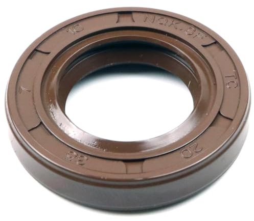 Parts and Parts Radialwellendichtring 20x35x7mm, AS/TC/BASL/WAS, DIN 3760 Simmerring, VITON, hitze & chemikalienbeständig, ideal für Motoren, Pumpen, Getriebe & industrielle Anwendungen