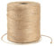 jijAcraft 500M Natural Jute Twine, 2Ply Garden String Twine, 1.5MM Brown Jute String for DIY Arts Crafts/Floristry/Bundling/Gardening